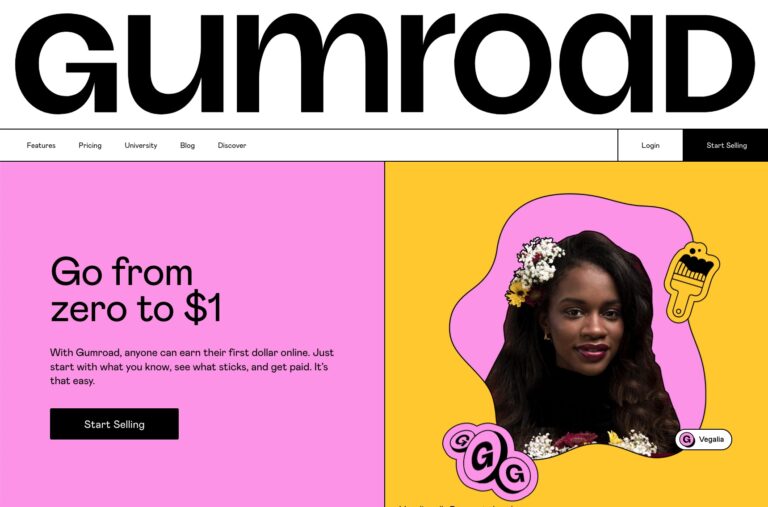 Gumroad est une plateforme de marché numérique d'auto-édition permettant de vendre des services numériques tels que des livres, des adhésions, des cours et d'autres services numériques.
