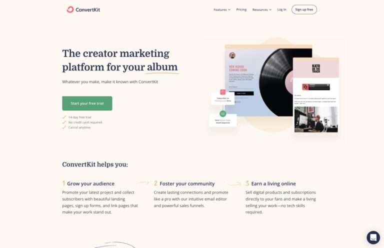 Automatisez votre communication pour développer vos ventes avec Convertkit